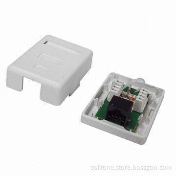 Cat5e UTP Surface Mount Box, 1 Port